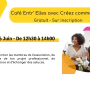 Café Entr'Elles avec Créez Comme Elles