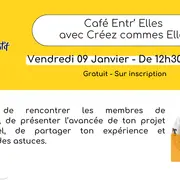 Café Entr'Elles avec Créez Comme Elles