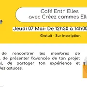 Café Entr'Elles avec Créez Comme Elles