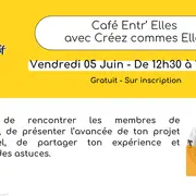 Café Entr'Elles avec Créez Comme Elles