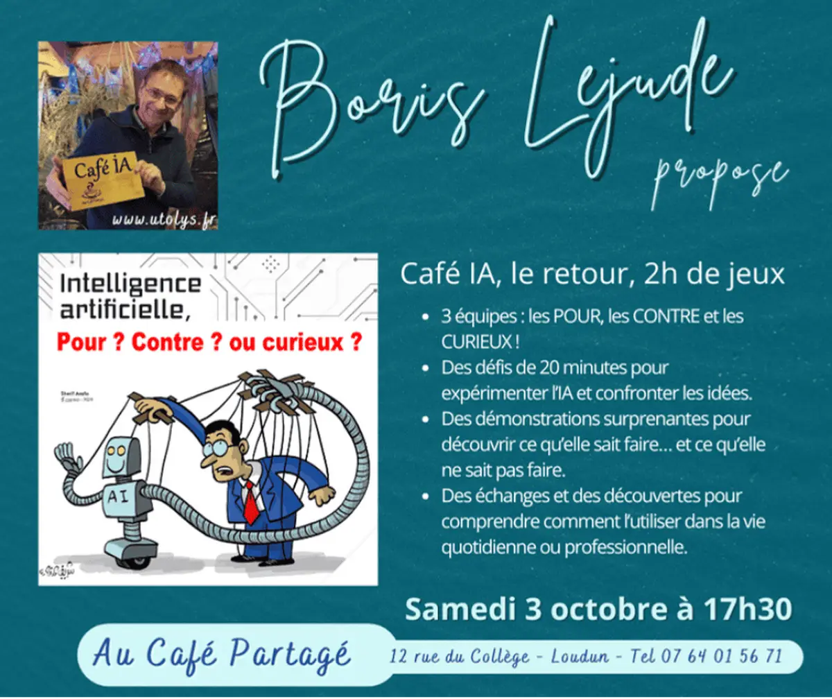 Café IA par Boris Lejude