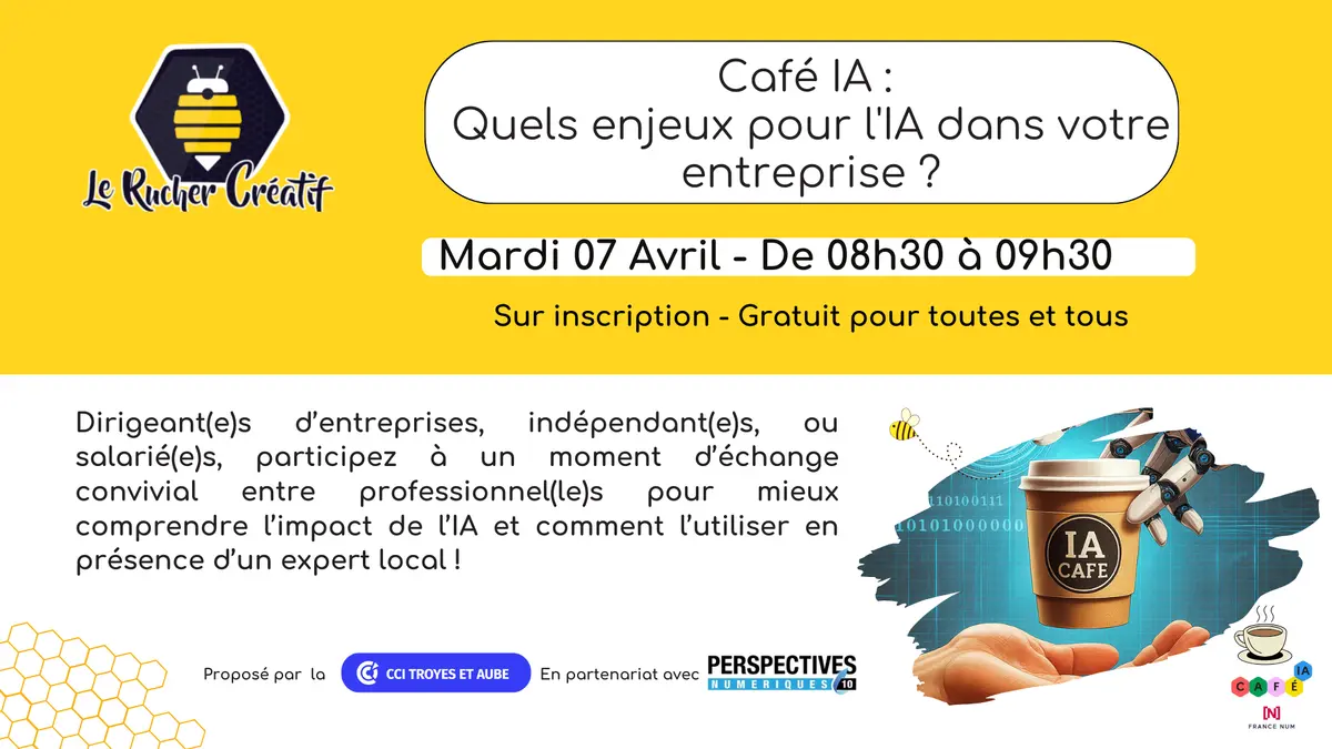 Café IA : Quels enjeux pour l'IA dans votre entreprise ?