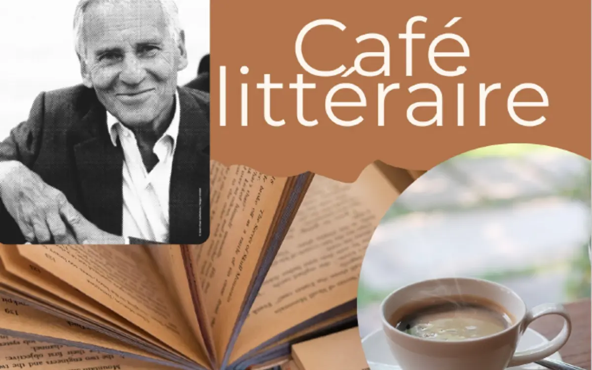 Café littéraire à la bibliothèque Jean d'Ormesson