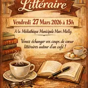 Café littéraire à la Médiathèque