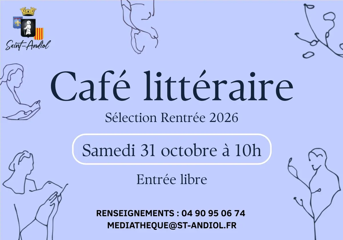 Café littéraire à la médiathèque : Sélection Rentrée 2026