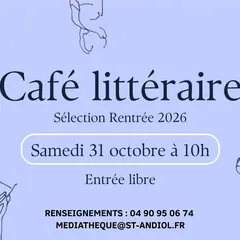 Café littéraire à la médiathèque : Sélection Rentrée 2026