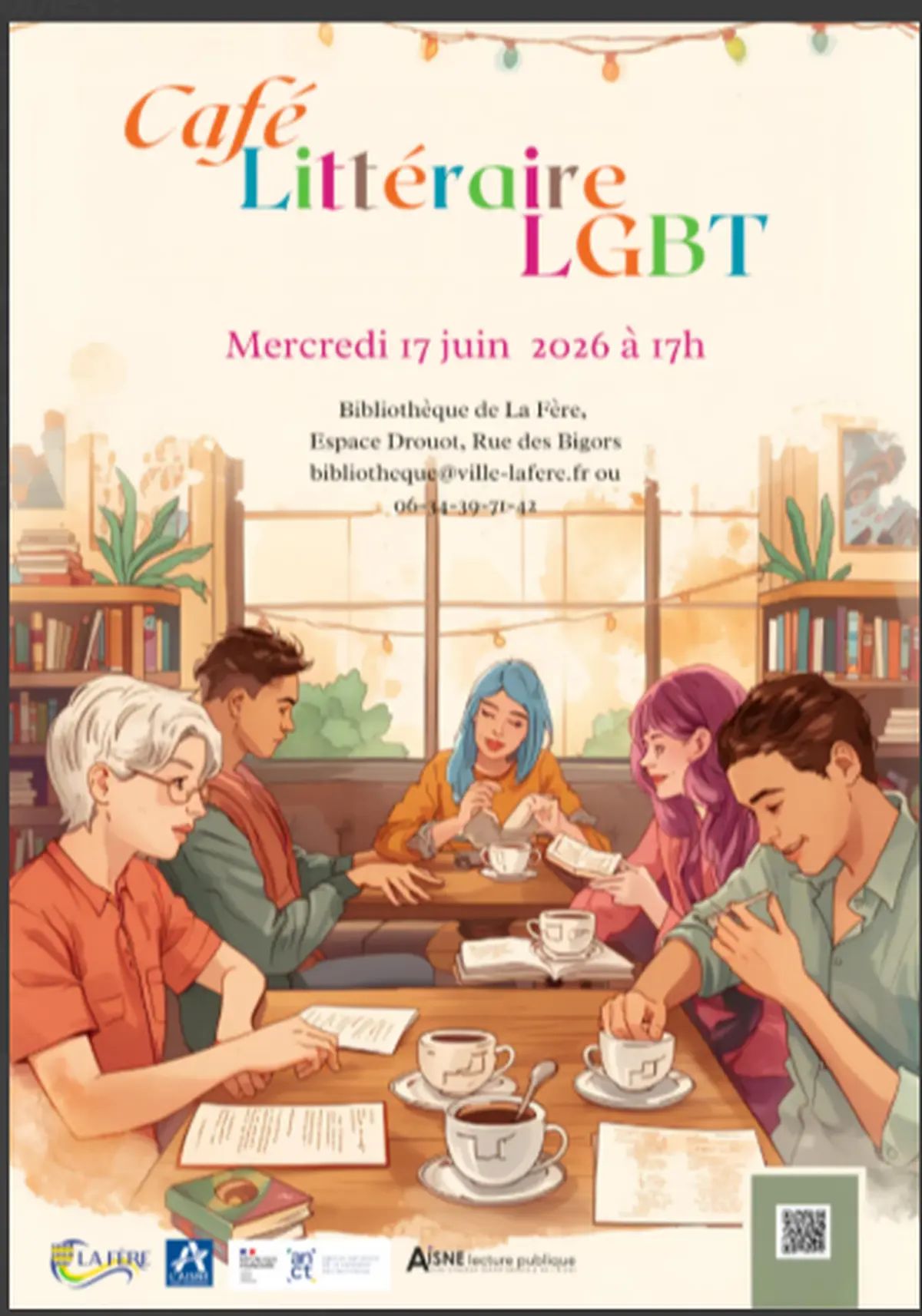 Café littéraire LGBT