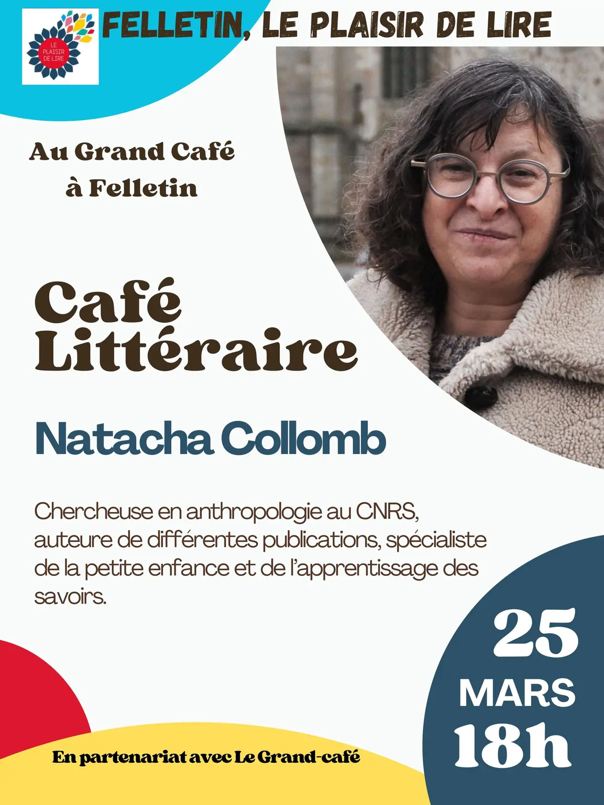 CAFÉ LITTÉRAIRE - Naracha COLLOMB