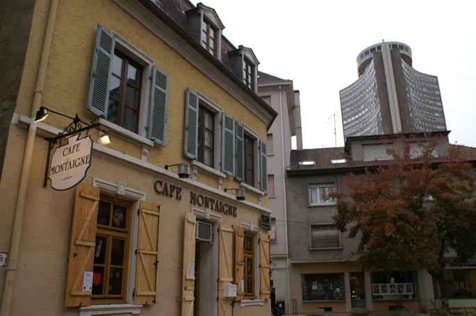Le Café Montaigne, un des bars les plus connus de Mulhouse