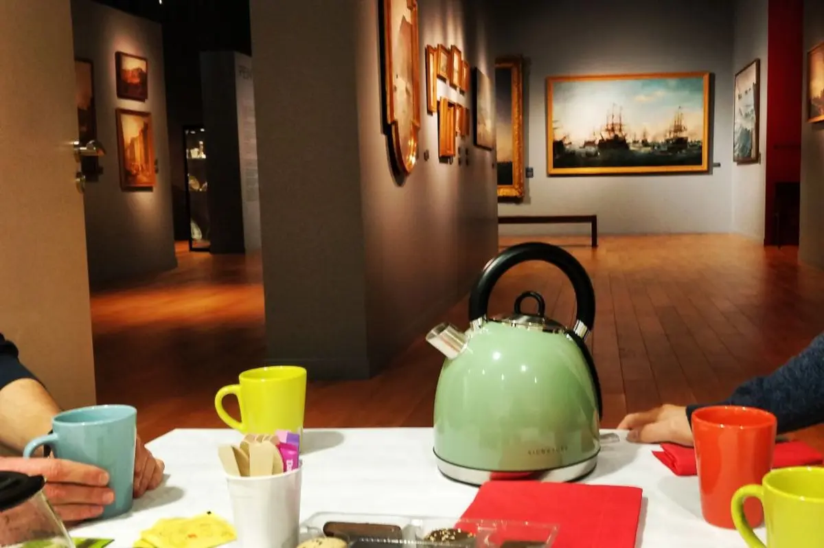 Café musée : Autour de L'Ange de la Révolte