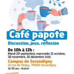 Café papote au Campus de projets