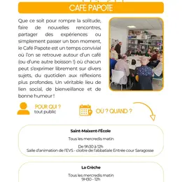 Café papote avec la Croisée des Villages