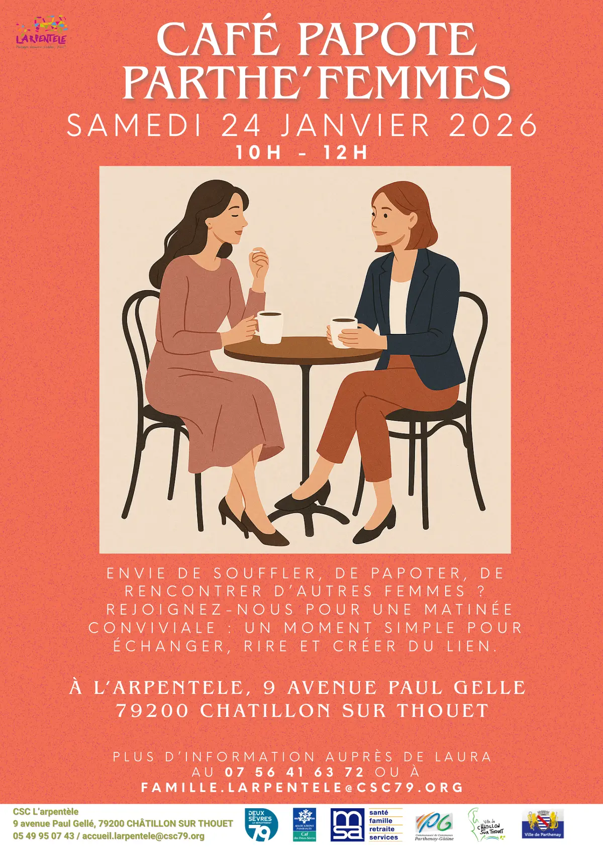 Café papote Parthé'femmes