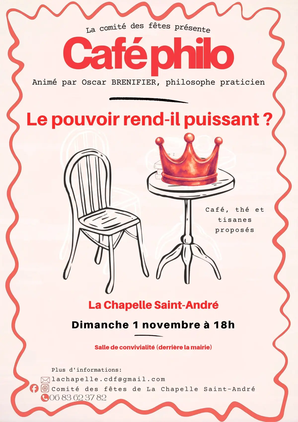 Café Philo - Le pouvoir rend-il puissant ?