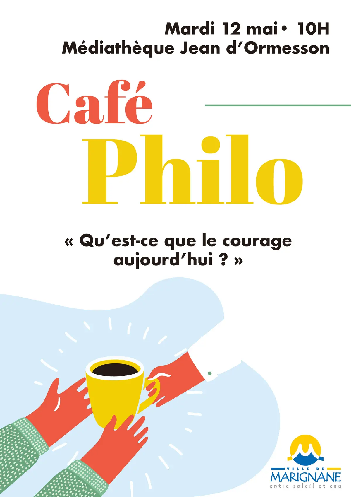 Café philo : Qu'est-ce que le courage aujourd'hui ?