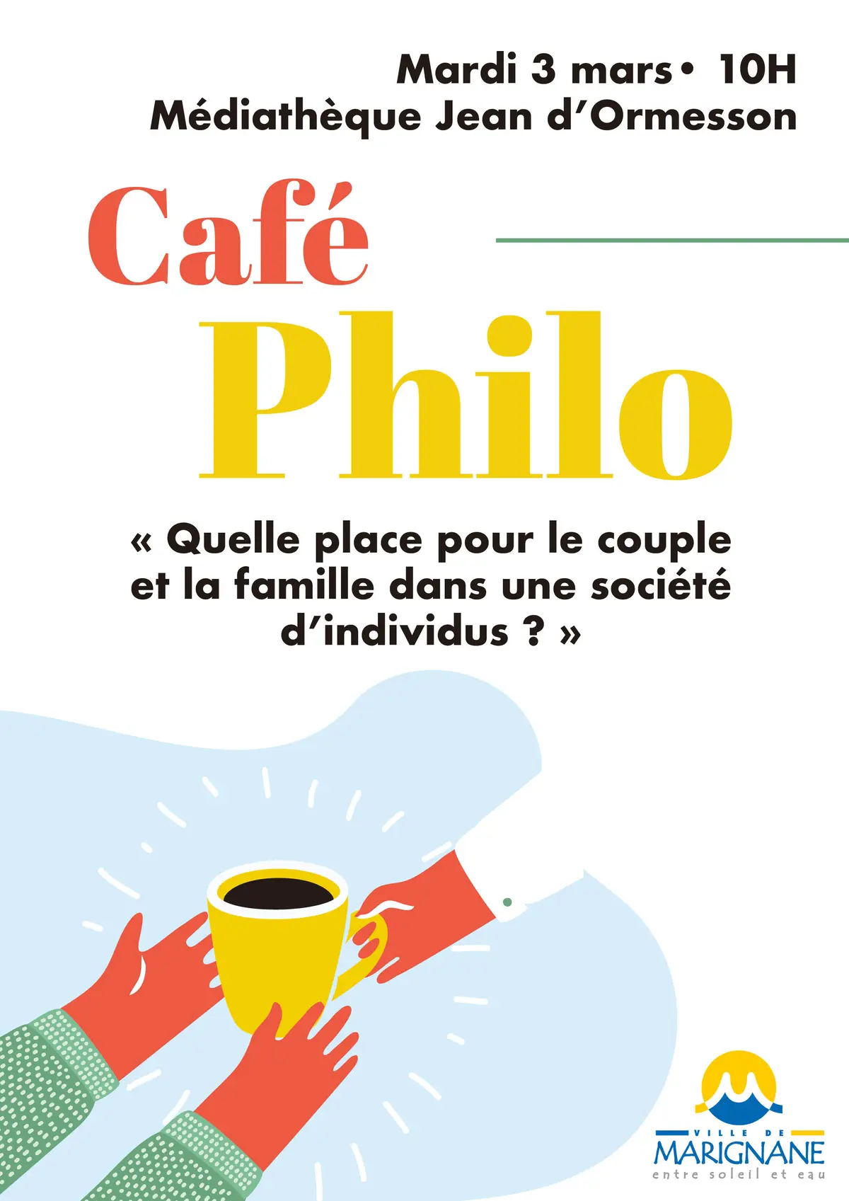 Café philo : Quelle place pour le couple et la famille dans une société d'individus ?