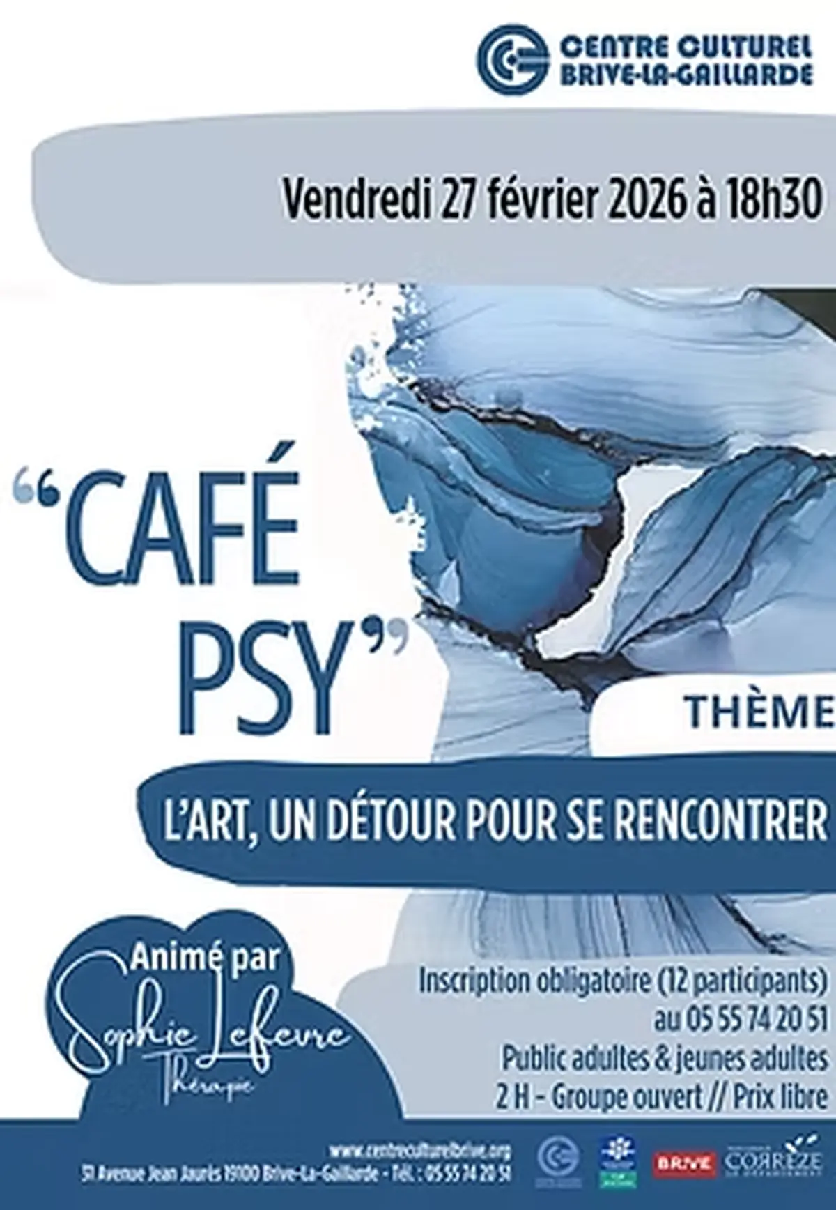 Café psy: L'art, un détour pour se rencontrer (Centre culturel)