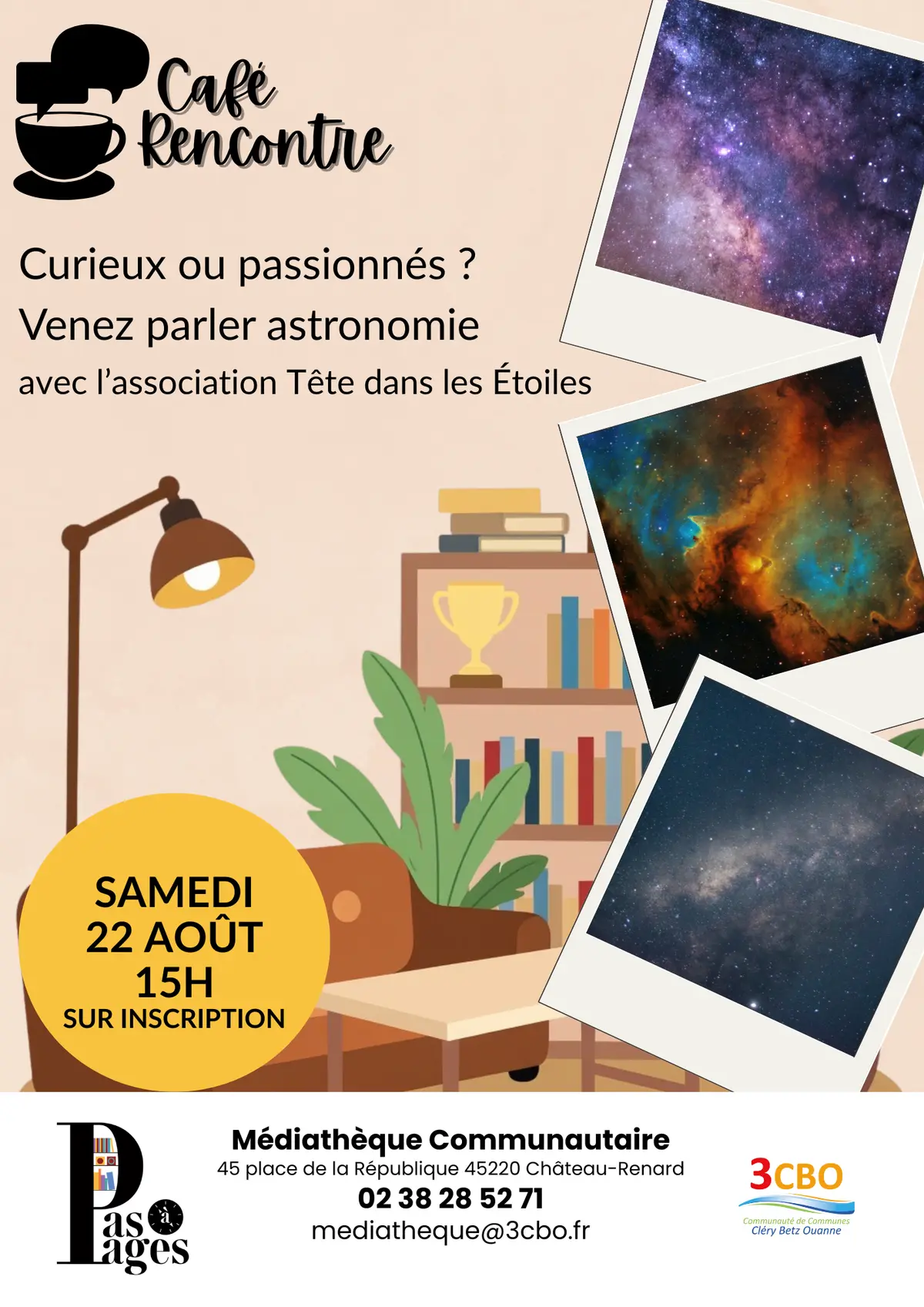 Café-rencontre avec La tête dans les étoiles