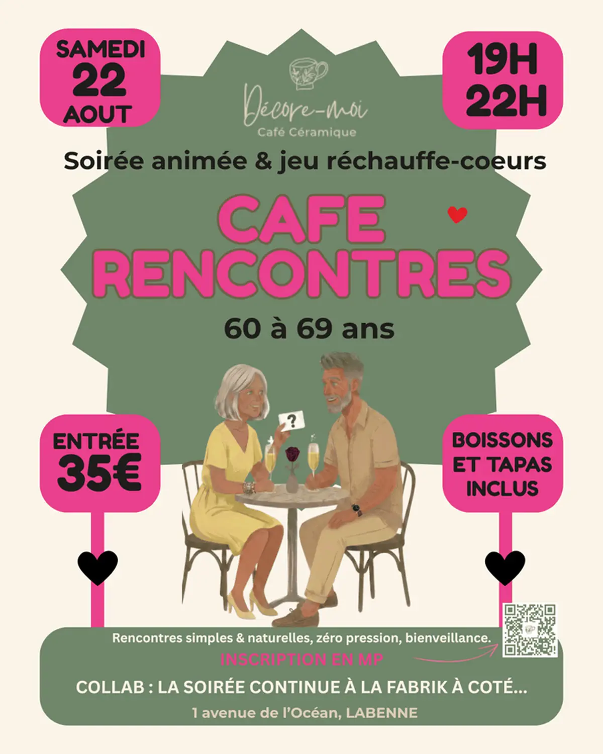 Café Rencontres 60-69 ans