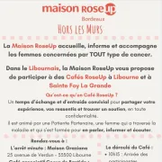 Café RoseUp à Coeur de Bastide