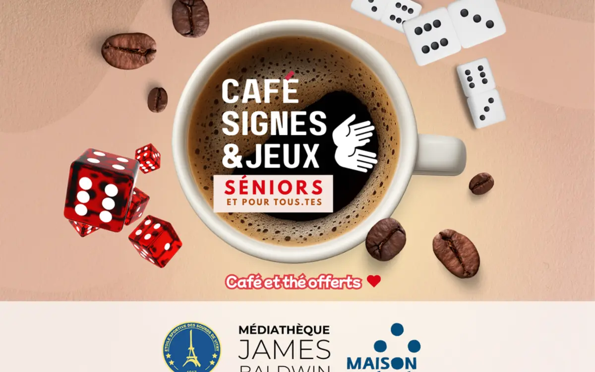 Café Signes & Jeux en LSF - Séniors et pour tous.tes
