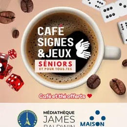 Café Signes & Jeux en LSF - Séniors et pour tous.tes