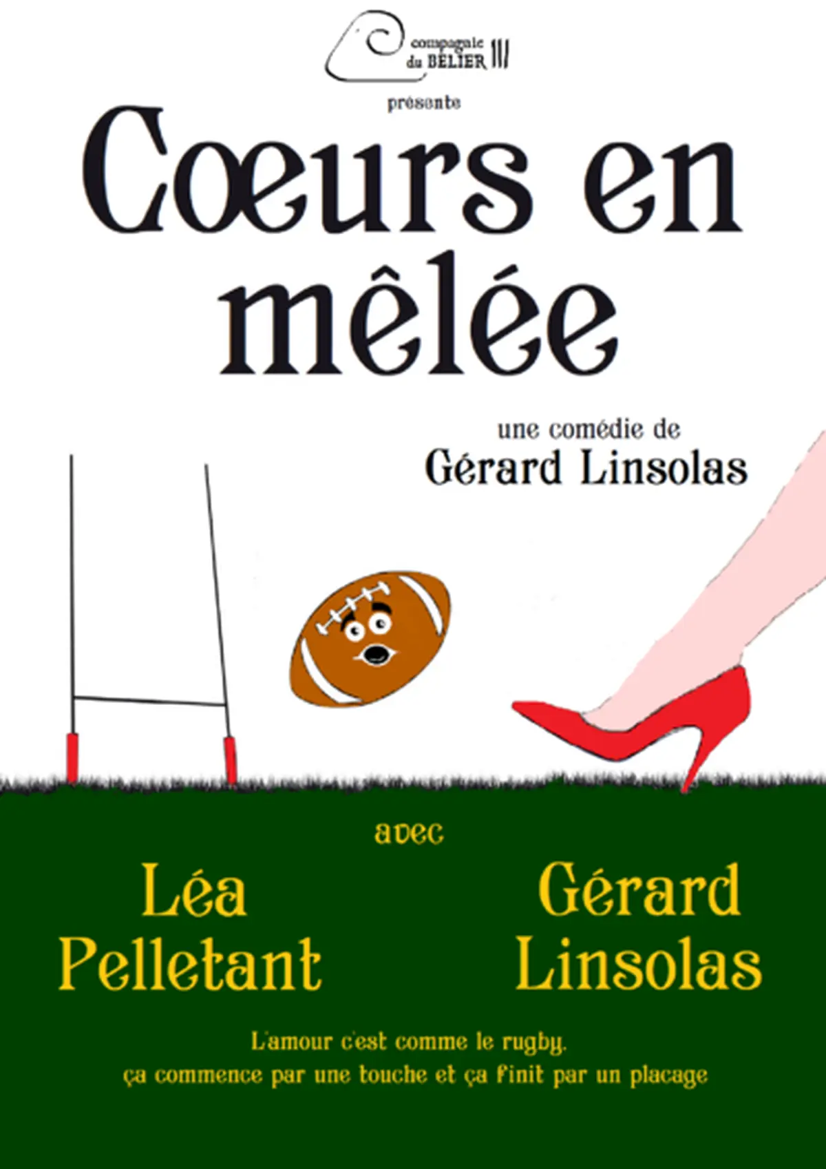 Café-théâtre à Cajarc : Cœur en mêlée