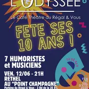 Café-théatre L'Odyssée fête ses 10 ans !