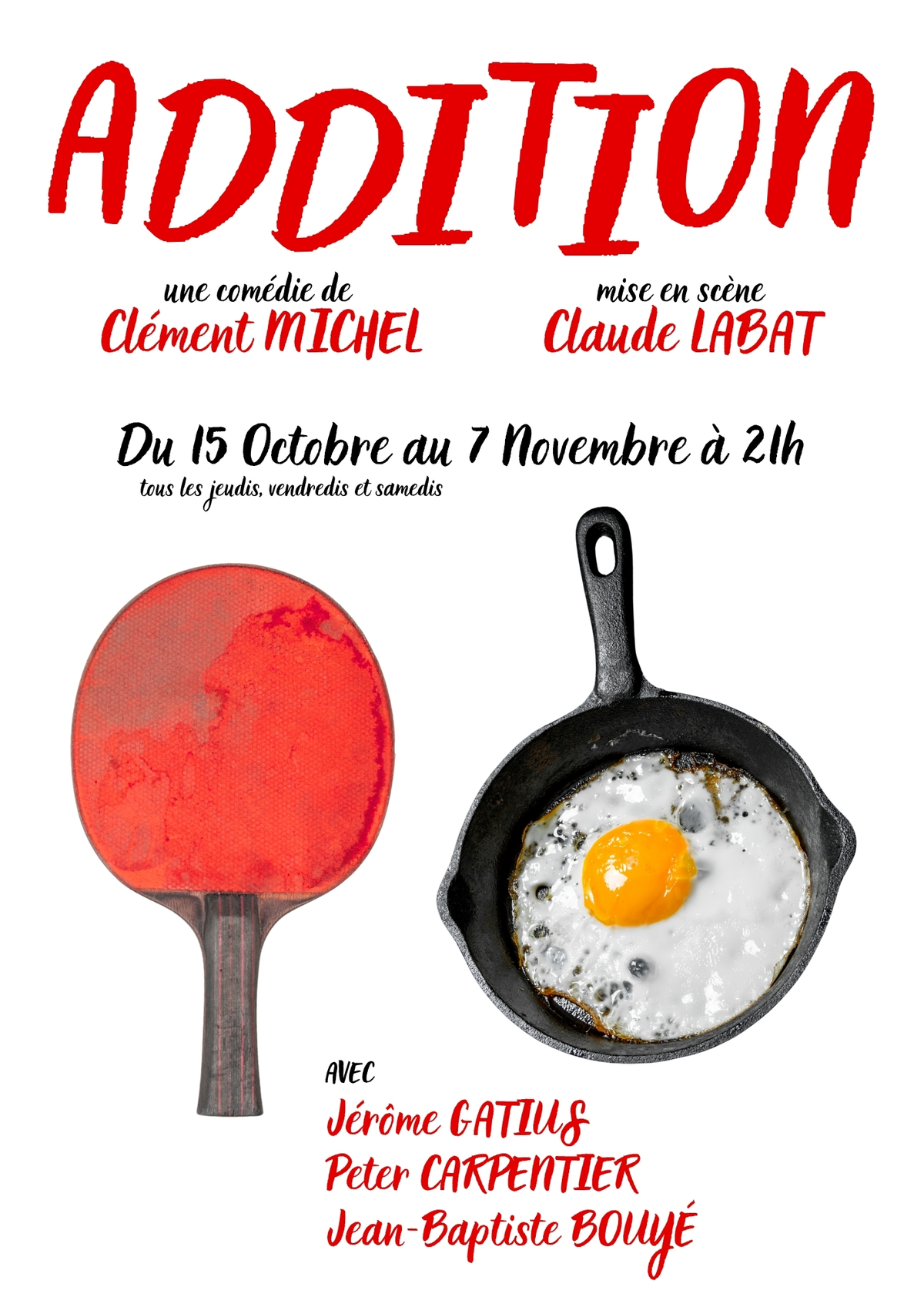 Café Théâtre Le Zèbre Addition