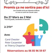 Café théâtre Le Zèbre : Promis ça ne sortira pas d'ici