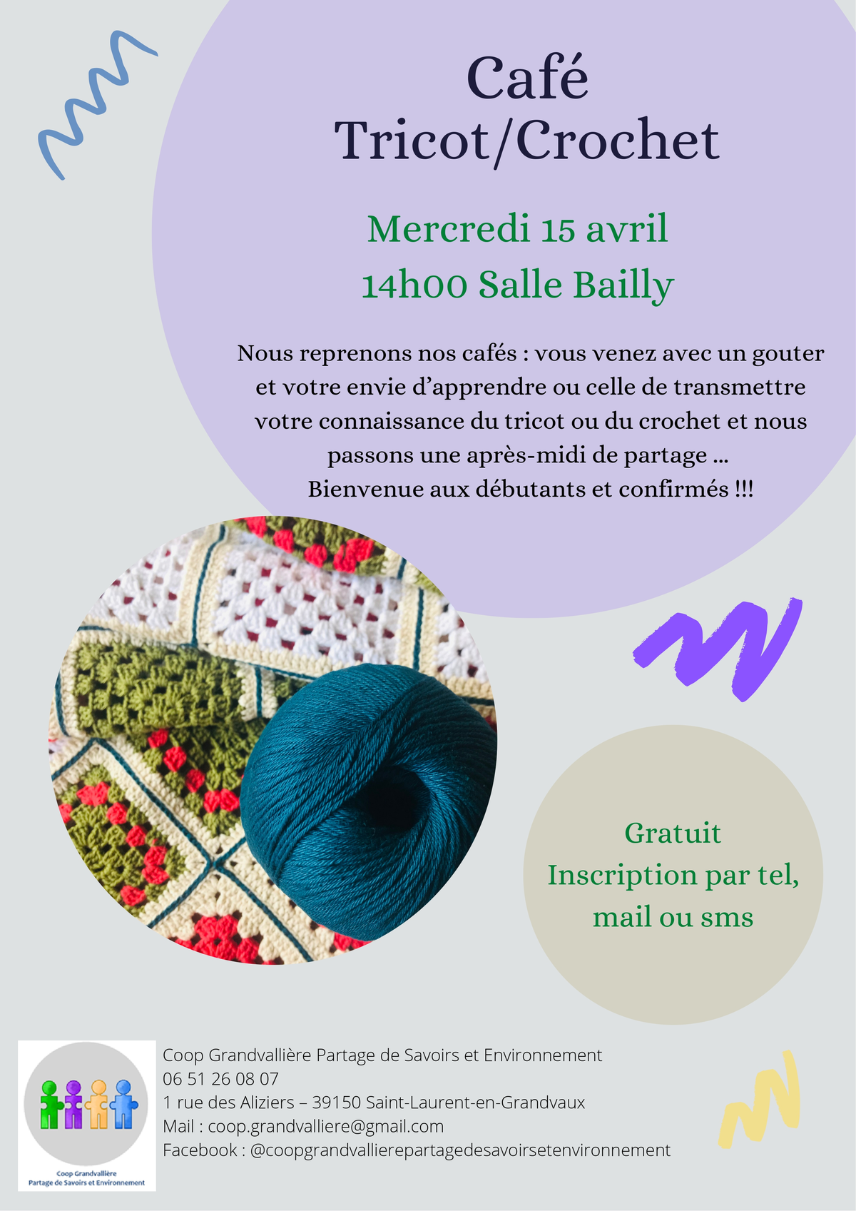Café tricot / crochet