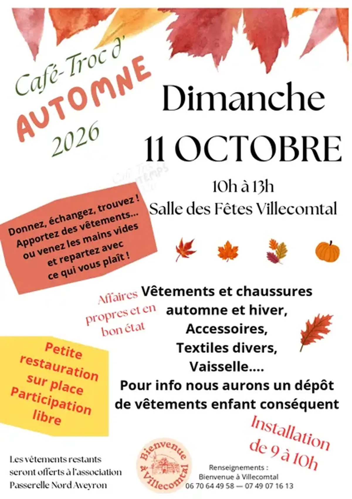 Café-troc d'Automne