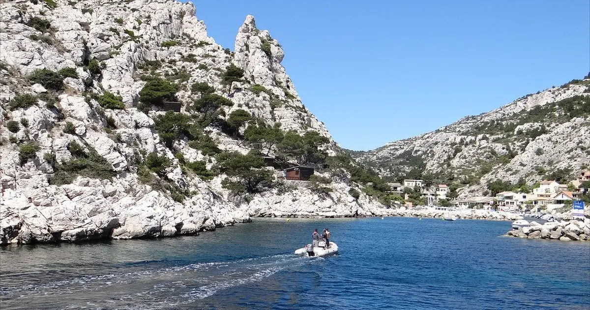 Une calanque de Marseille