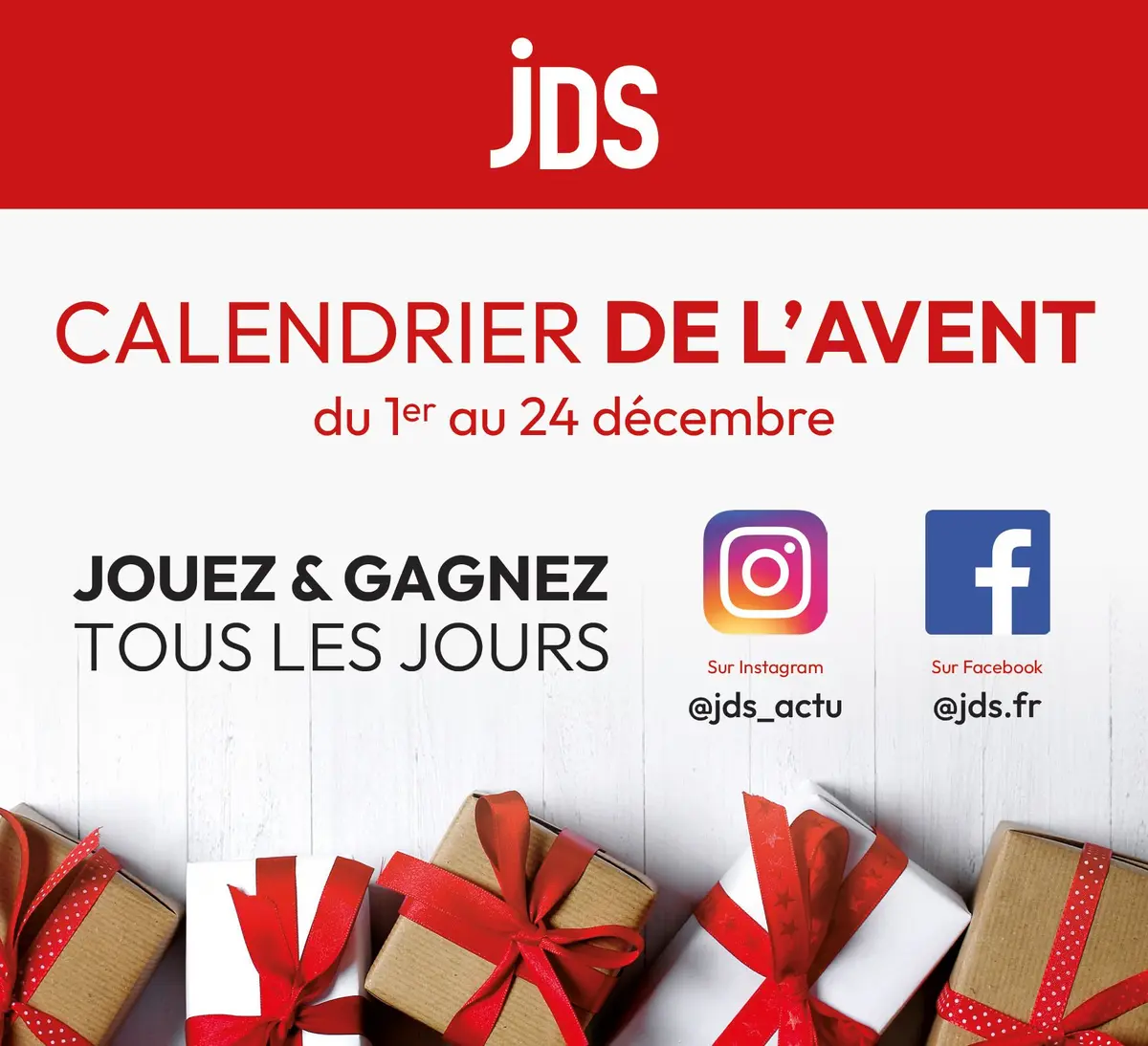 Calendrier de l’Avent JDS 2024 : Devenez annonceur pour illuminer les fêtes !