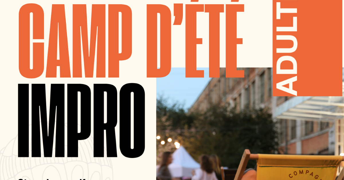 Camp d'été impro adulte