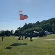 Camp de base sur la Station Radar 44