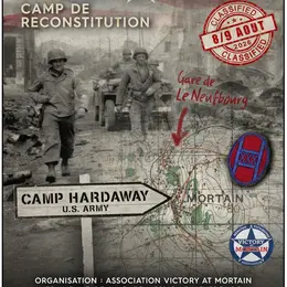 Camp de reconstitution US WW2