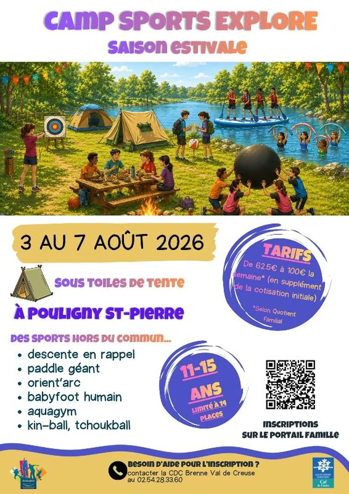 Camp Sport Explore (11-15 ans)