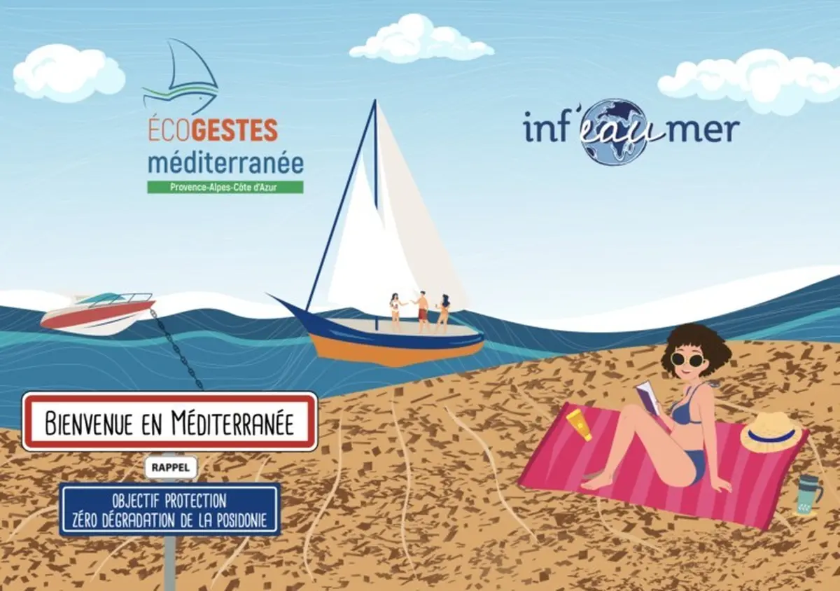 Campagne Inf'eau mer à la Plage de la Grande Mer