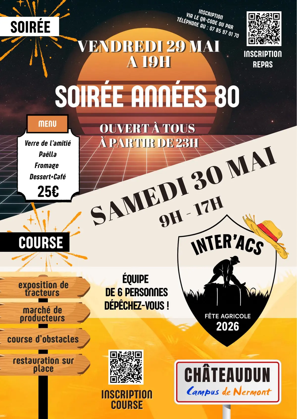Campus de Nermont : Week-end Inter'ACS 2026
