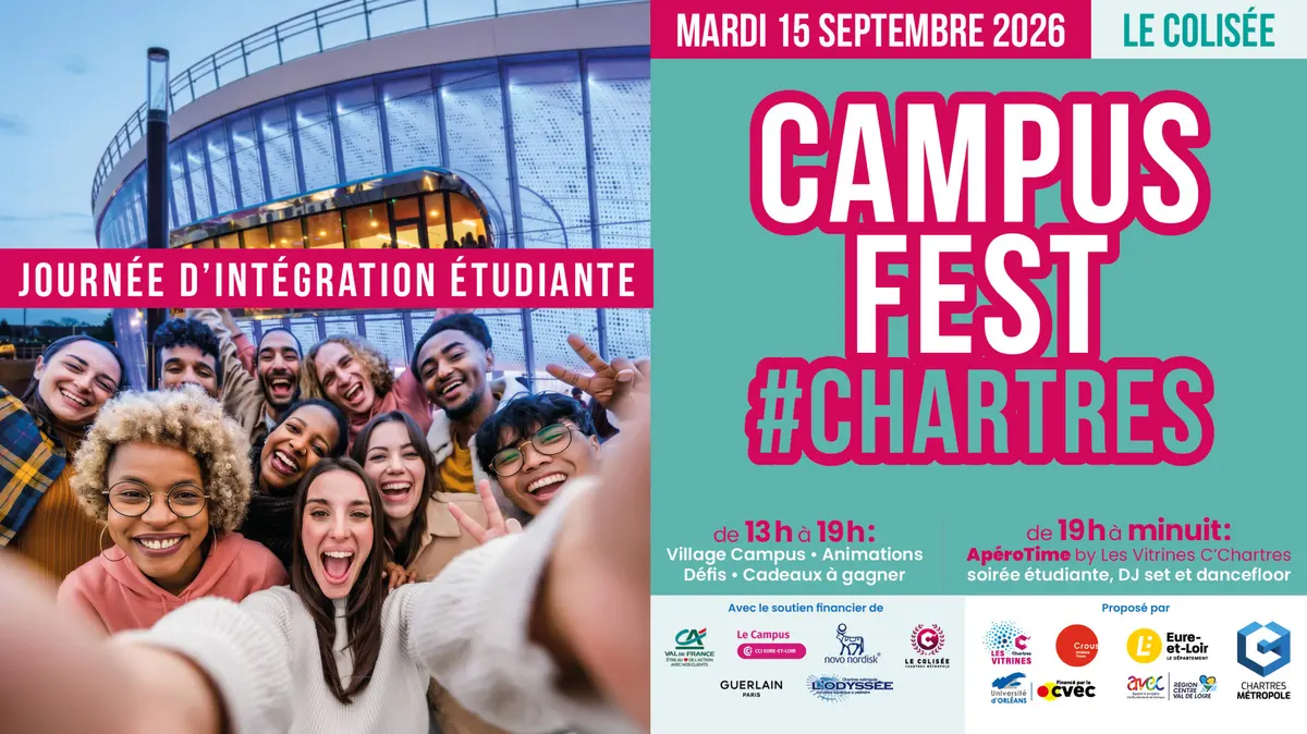 Campus Fest #Chartres 2026 : Journée d’intégration étudiante