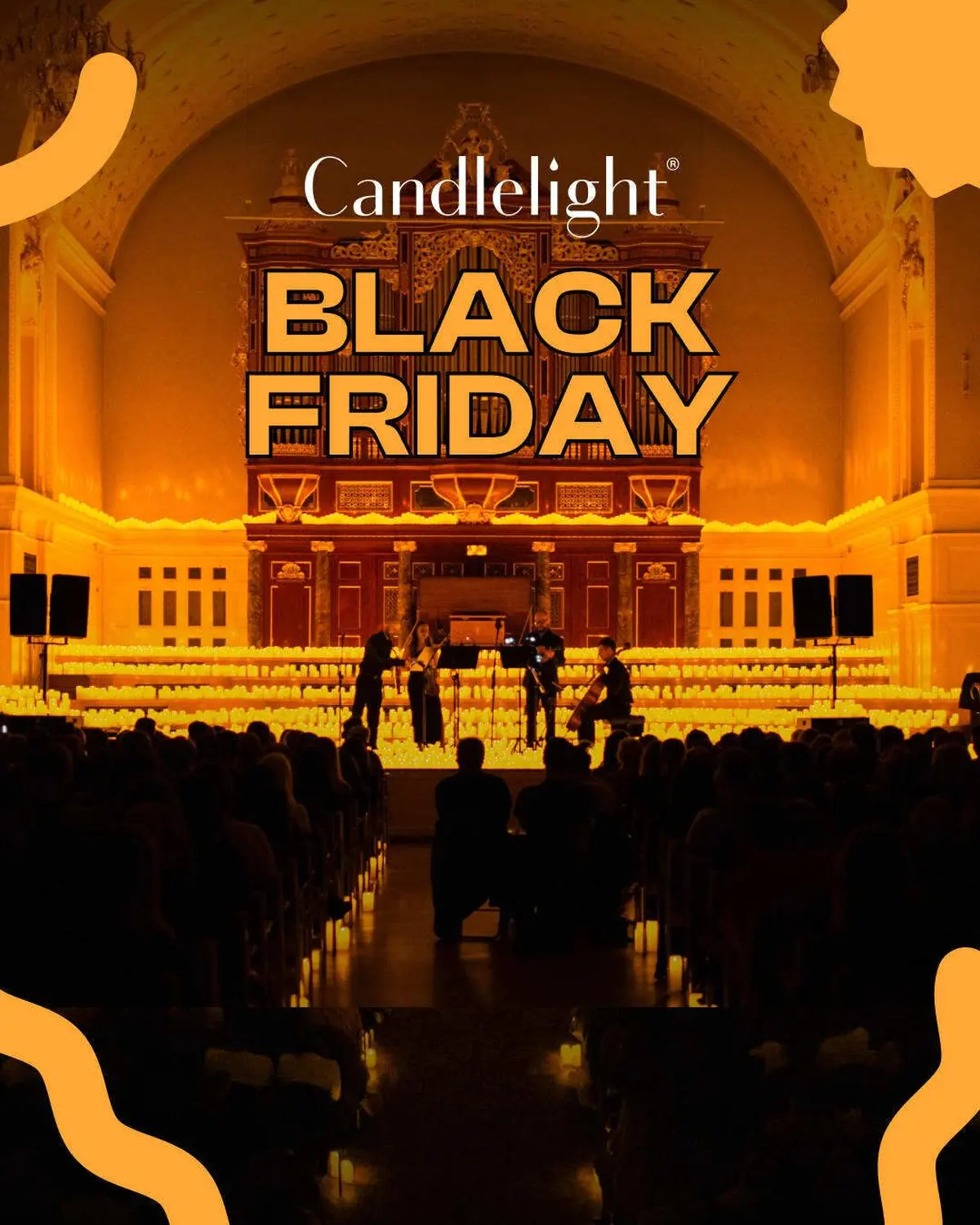 Candlelight : -20% sur les concerts à la bougie du 21 au 28 novembre