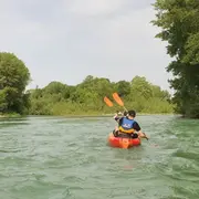 Canoë à Sorde-l'Abbaye : descente du Gave d'Oloron (40)