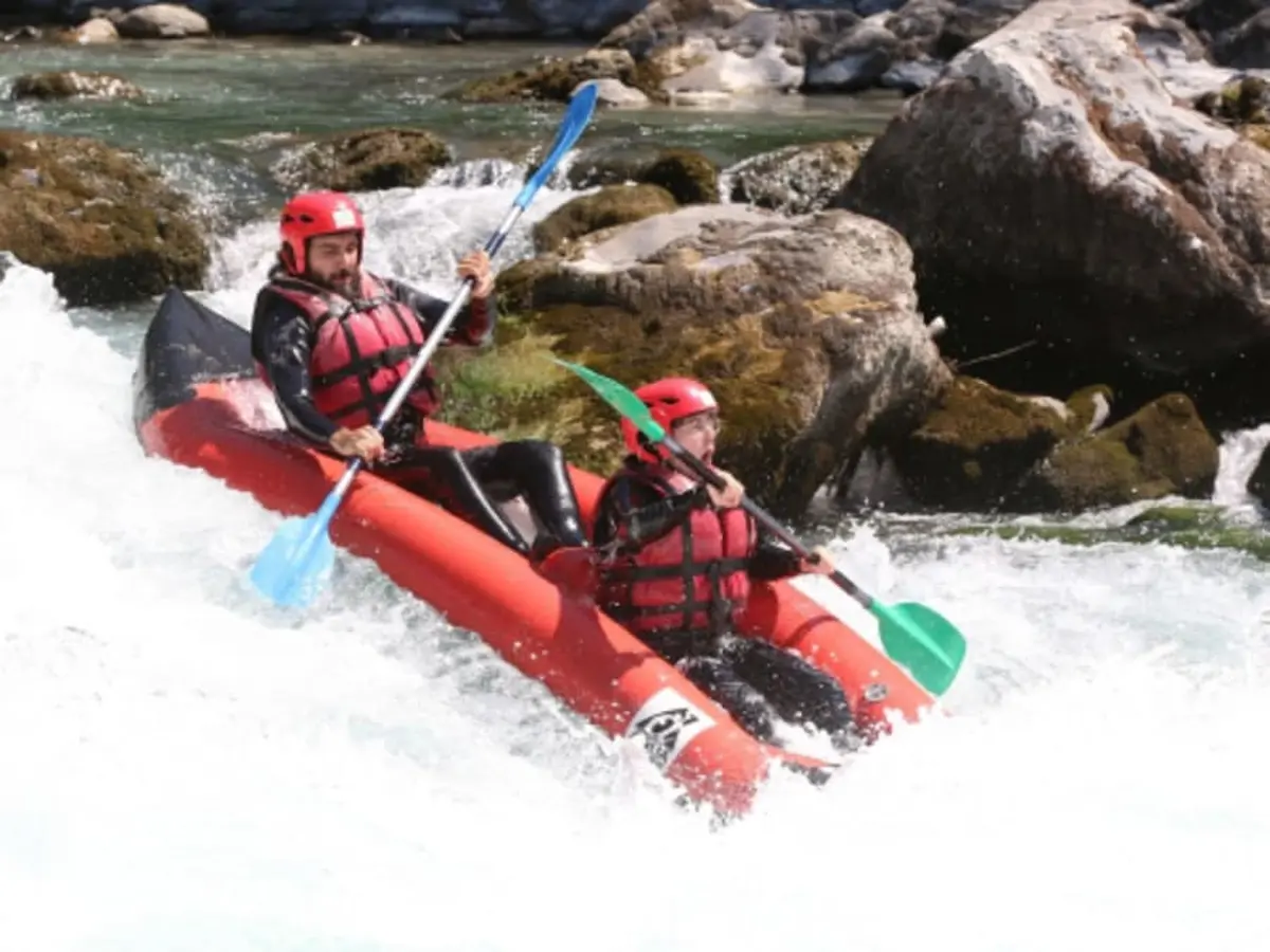 Canoë Hot-Dog sur la Durance