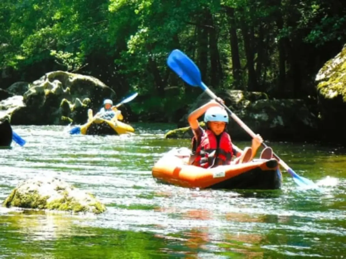 Canoë-kayak Découverte sur la descente de l'Ariège à Foix (09)