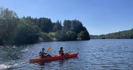 Cano&euml; ou Kayak surveill&eacute; au lac de Lourdes (65)