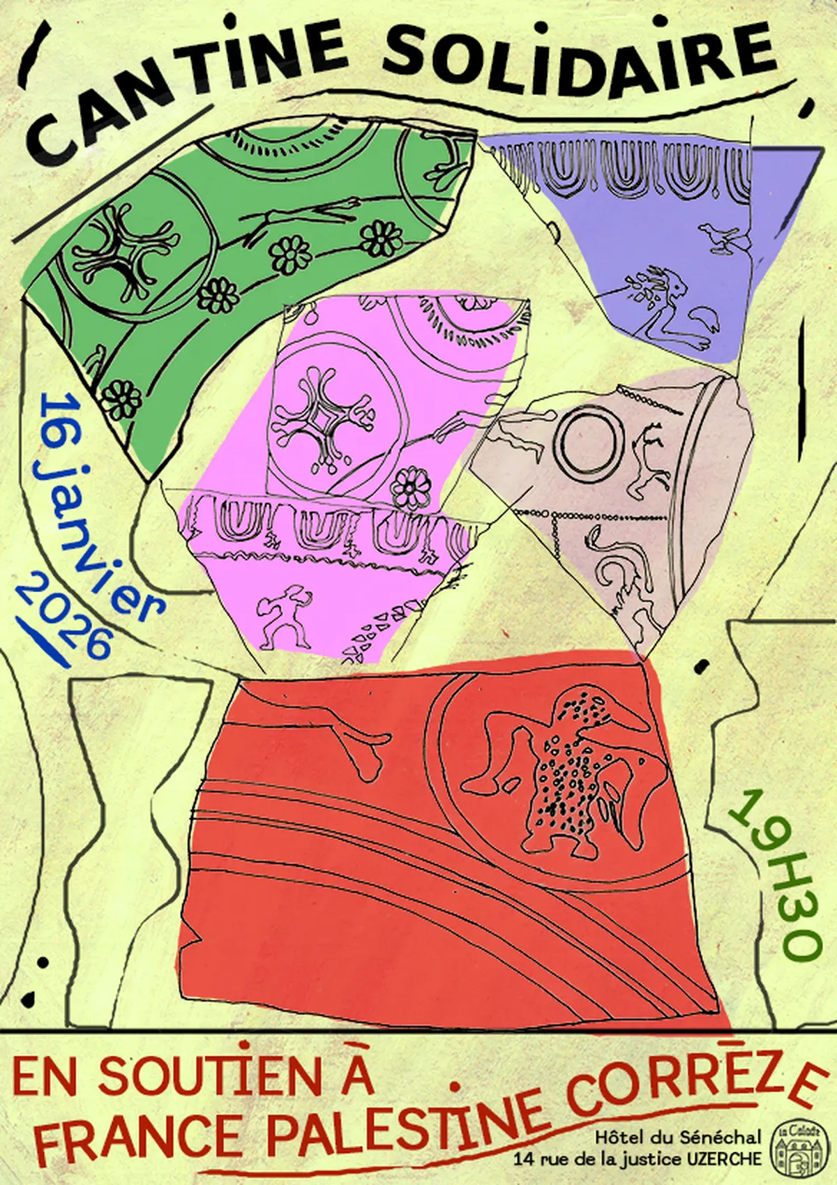 Cantine solidaire à la Calade