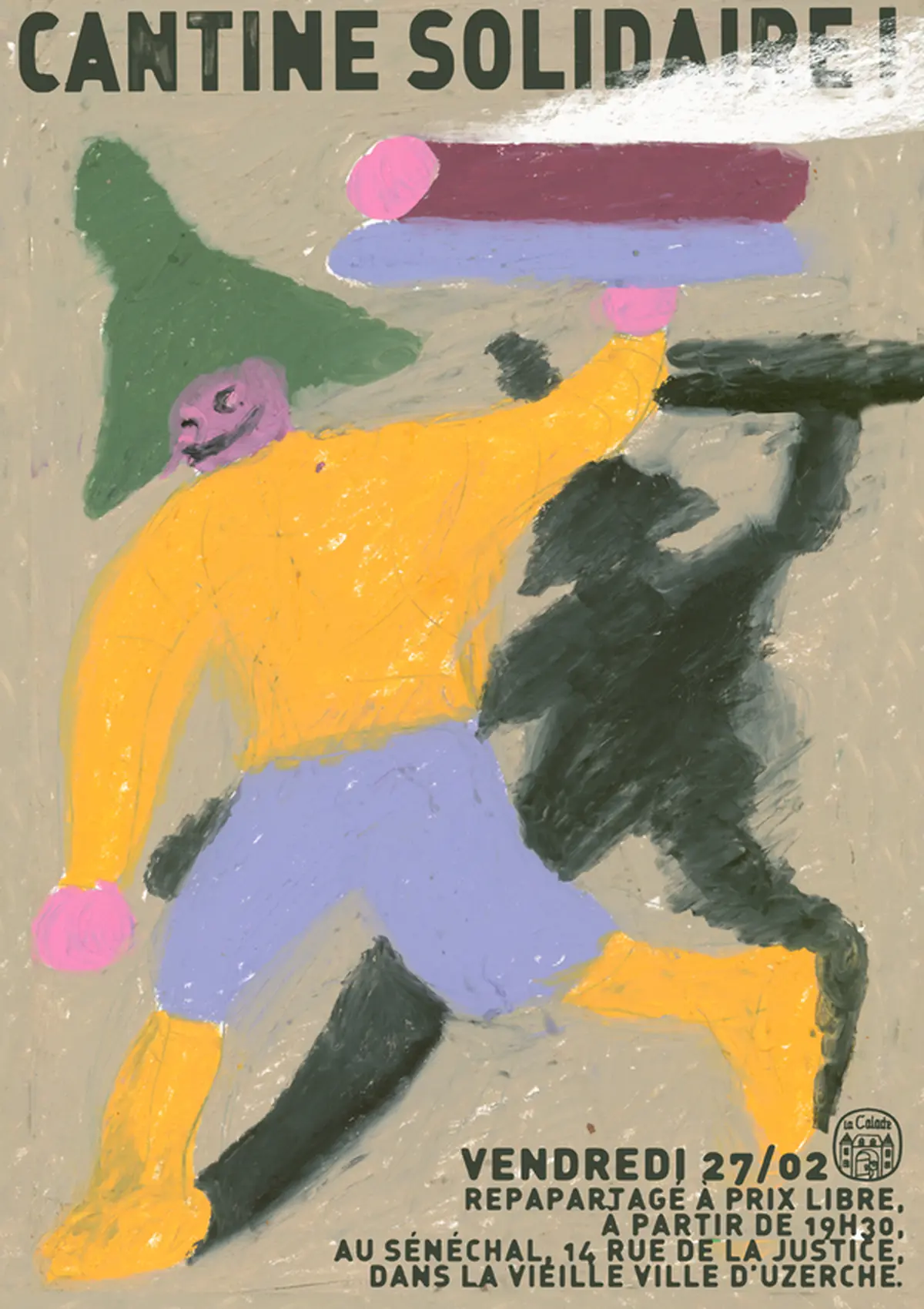 Cantine solidaire à la Calade