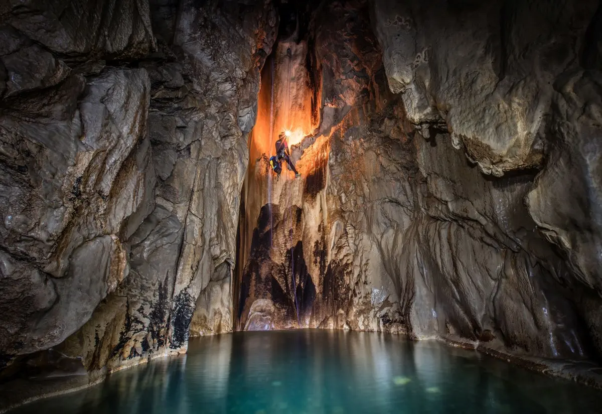 Canyon souterrain aux sources de la Bidouze avec Mendi Gaiak