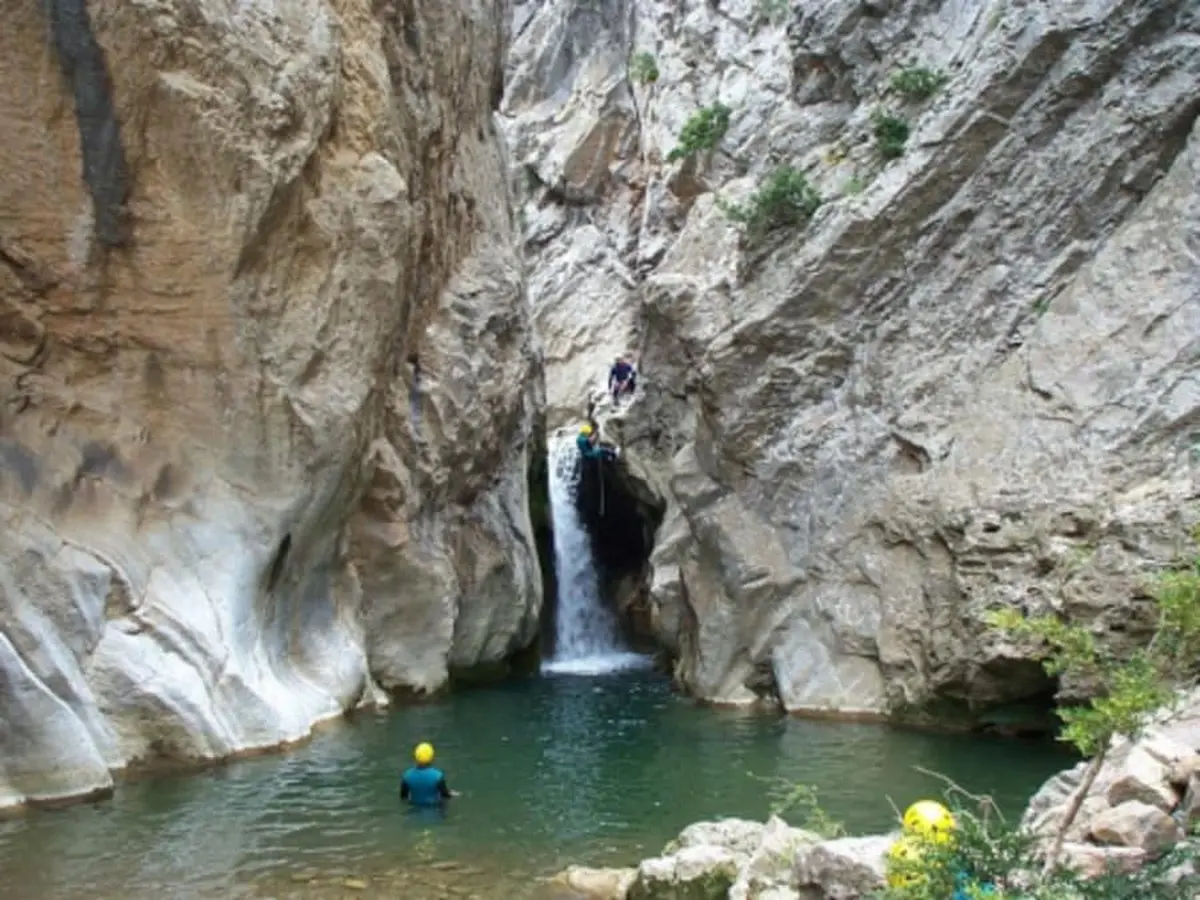 Canyoning à Ancelle près de Gap (05)